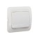 Luazon Lighting "Orion" switch, 10 A, 1 key, hidden, white
