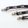 Baby carpets "chosen", width 2.5 cm, black/white color