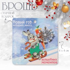 New Year! Brooch 