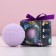 The bathtub bomb "Miracles Time", 130 g, the aroma of delicate lavender, pure happiness