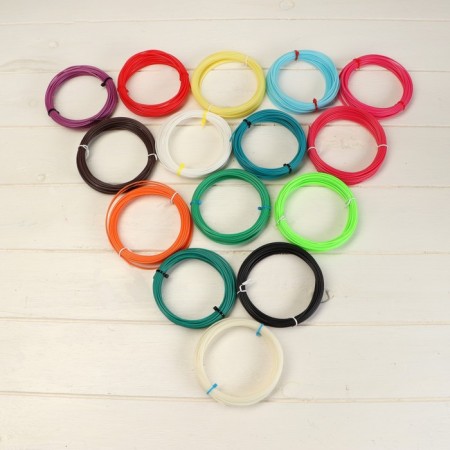 Set in a 3D tube 3D handle with a pink display + ABS ABS 15 colors, 10 meters-6