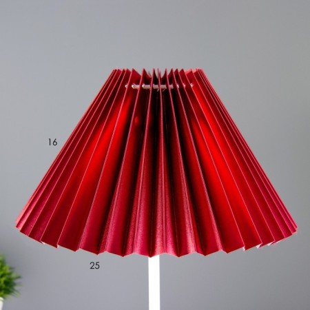 Hand lamp "Zemfira" E27 40W red 24x24x35 cm Risalux-4