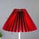Hand lamp "Zemfira" E27 40W red 24x24x35 cm Risalux