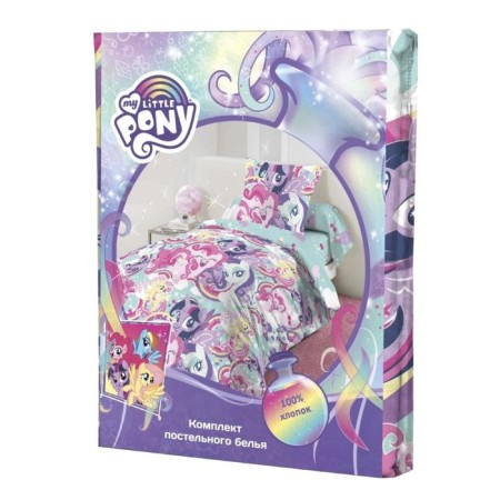 Bed linen 1.5 joint venture Pony Team, size 150x215 cm, 145x210 cm, 50x70 cm-2