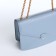 Women's bag on magnet, small size, blue color