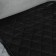 Nabbage on the front seat, velor, size 55 x 130 cm, gray, wide seat