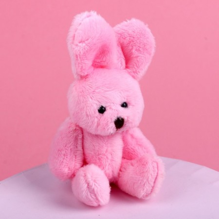 Soft toy "I love!", Bunny, color mix-2