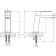 Mixer for the sink Rush Thira TR3625-11, single-leaf, chrome