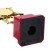 The award figure "Zvezda" c, the plastic stand is red, 17 x 9.5 x 6.3 cm.