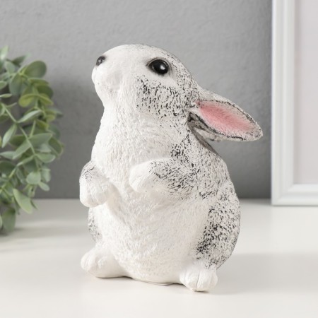 Piggy bank "Rabbit No. 3 variegated" height 16 cm, width 10.5 cm, length 12.5 cm-4