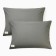 A set of pillowcases Ethel 50*70 cm - 2 pcs, central -green, greedy cotton, 140g/m2