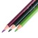 Pencils 24 colors, 12 pieces, twincolor