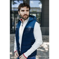 Male ise vest, size 48, blue color, blue