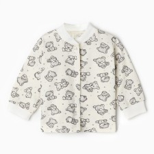 Baby nipple, gray/bears, height 56 ​​cm