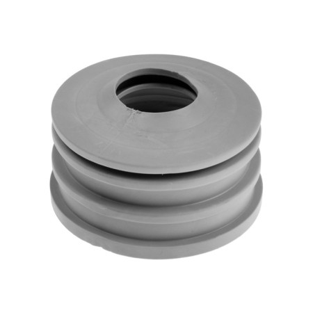 Transitional cuff Masterprof IS. 131769, D = 50 x 25 mm, for sewer pipes, heating equipment, gray-1