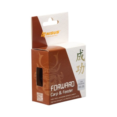 Nisus Forward Carp & Feeder, diameter 0.203 mm, test 3.55 kg, 100 m, brown-2