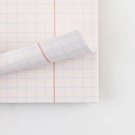 An objective note 48 sheets, A5, Minimalism, with reference materials “September 1: Geometry”, cover coated cardboard 230 gr., Inner block in a cage 80 gr., Whiteness up to 80%, block No. 2.-4