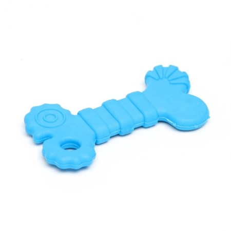 Chewing toy "curls", tpr, 10 cm, blue-1