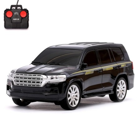 Radio -controlled jeep "Cruiser", 1:14, works from the battery, the color is black