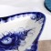 Herring "fish", gzhel, porcelain, 24x14 cm