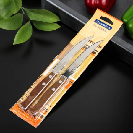 Set of kitchen knives for meat Tramontina TradeCional, 2 pcs, blade 12.7 cm-2