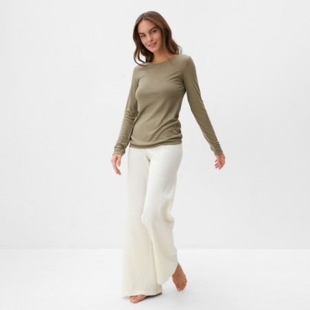 Women's longliva KAFTAN: BASIC Line Khaki Color, size 50-52-1
