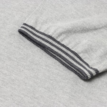 Jumper men's short sleeve Minaku Regular Fit: Color Gray Melange, Rr. 48-8