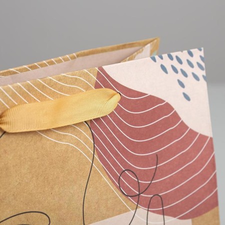 Square gift crap package, packaging, “You Are Perfect”, 22 x 22 x 11 cm-2