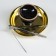 Hookah "Amol", 42 cm, 2 tubes, black