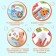 Bath toys "Circular. Color and objects »Book and finger theater, crumb I