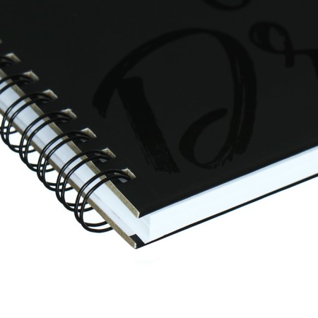 Sketchpad 210 x 210 mm, 40 sheets on the crest "Girl", solid cover, matte lamination, selective UV-LK, OFSET block 160 g/m2-3