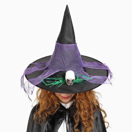 Carnival hat "Witch", Mix colors-2