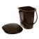 Bucket-loop, h = 40 cm, 17 l, with a removable pot, brown