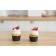 Baking shape Round shade “Chocolate with milk”, D = 6.5 cm, brown color