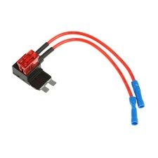 Double extension cord, standard 10A, wire 15 cm