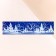 Stickers on the windows "New Year" Winter Forest, 60 x 15 cm, mix