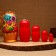 Nesting doll "flowers", 5 puppet, suite, mix
