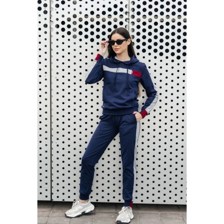 Female Sports Costume, size 48, dark blue color-4