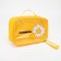 Lightning cosmetic bag, yellow color