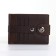 Male purse on a magnet, brown color