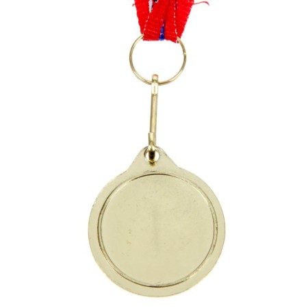 Prize medal 041 diam 3.2 cm. 1 place. The color of evil. With a ribbon-3