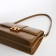 Female bag Textura, medium size, light brown color