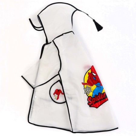 Children's raincoat, size m, 100-110 cm, spider-person-7