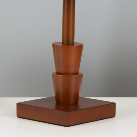 Eln table lamp E27 40W brown 19.5x19.5x38 cm Risalux-3