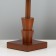 Eln table lamp E27 40W brown 19.5x19.5x38 cm Risalux