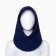 Hat (caper) female, indigo color, size 54-58