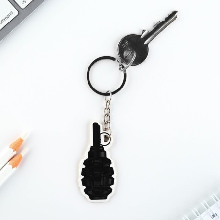 Gift set "For a real hero" icon + keychain, 6.8 x 10.5 cm-4
