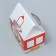 Gift folding box, packaging, Fire Station, 15 x 18 x 10 cm
