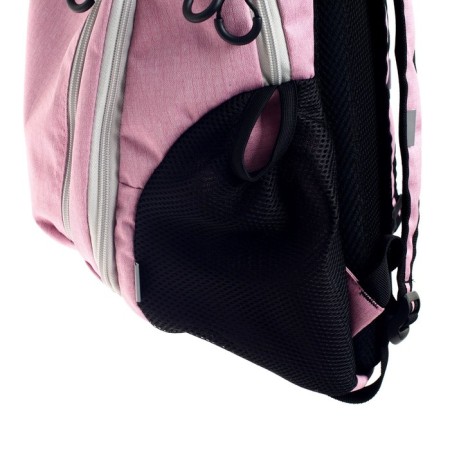 Youth backpack, 44 x 28 x 18 cm, ergonomic back, Calligrata "Teidi" pink-8