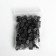 Cap on the valve plastic, black, packing 100 pcs